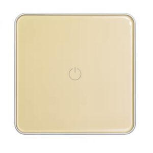 WiFi-Enabled Smart Switch for AC/Water Heater (Gold)