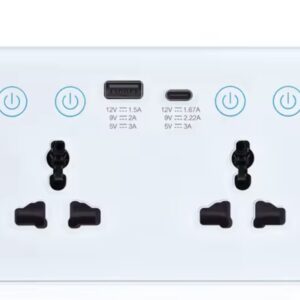 Dual Smart Socket (White)