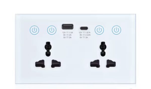 Dual Smart Socket (White)