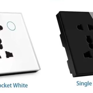 WiFi Smart Outlet ( White/Black)